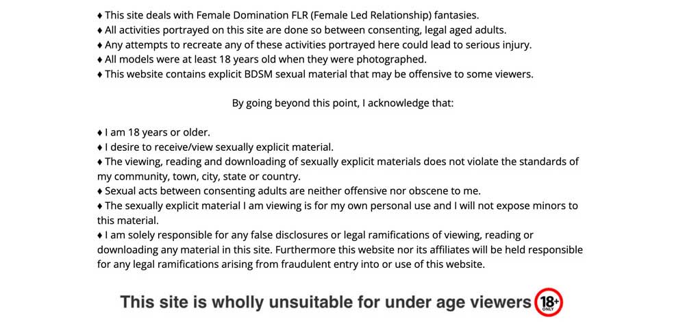 Mistress Eleise Fem Dom Adult Website