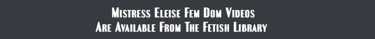 Top Marks Fem Dom Videos at Fetish Library