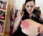 Hungover Groundsman Spanked and Paddled by Miss Jessica Wood